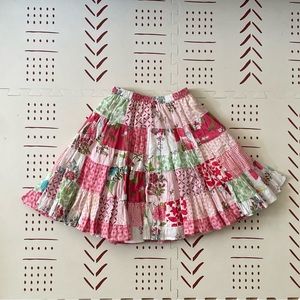 Girls Patchwork Skirt